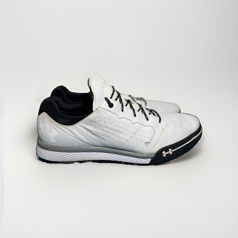 Under Armour Tempo Water Resistant leather hybrid golf shoes Size 12 Men's